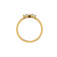 Avelisse Twin-Pear Diamond Ring - Thumbnail Image 4