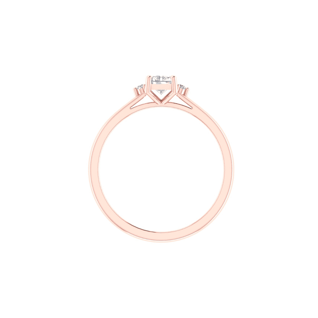Elara Radiant Diamond Ring - Image 9