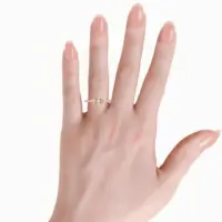 Elvaris Three-Stone Diamond Ring - Thumbnail Image 2