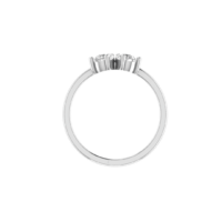 Avelisse Twin-Pear Diamond Ring - Thumbnail Image 7