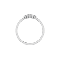 Seravelle Three-Stone Diamond Ring - Thumbnail Image 6