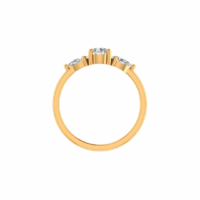 Seravelle Three-Stone Diamond Ring - Thumbnail Image 4