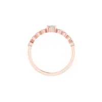 Elvaris Oval Halo Diamond Ring - Thumbnail Image 10