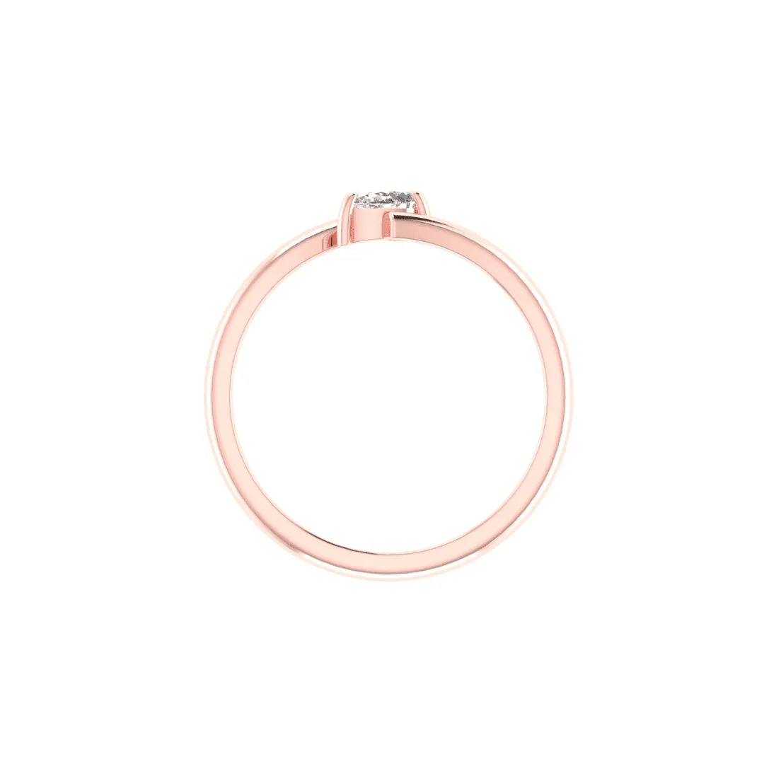 Virelia Solitaire Diamond Ring - Image 10