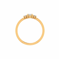 Seravelle Three-Stone Diamond Ring - Thumbnail Image 3