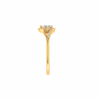 Aurevane Halo Diamond Ring - Thumbnail Image 4
