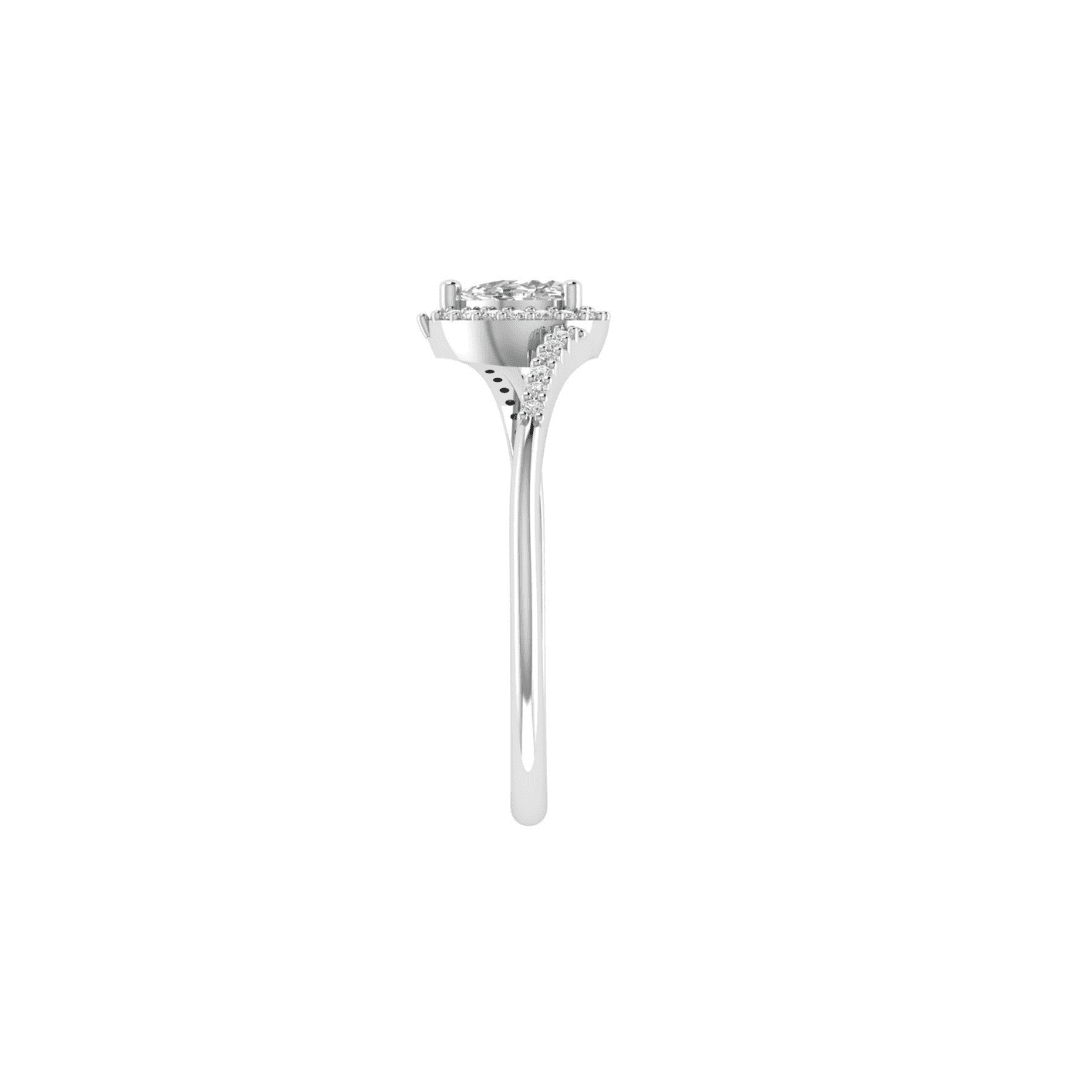 Aurevane Halo Diamond Ring - Image 7