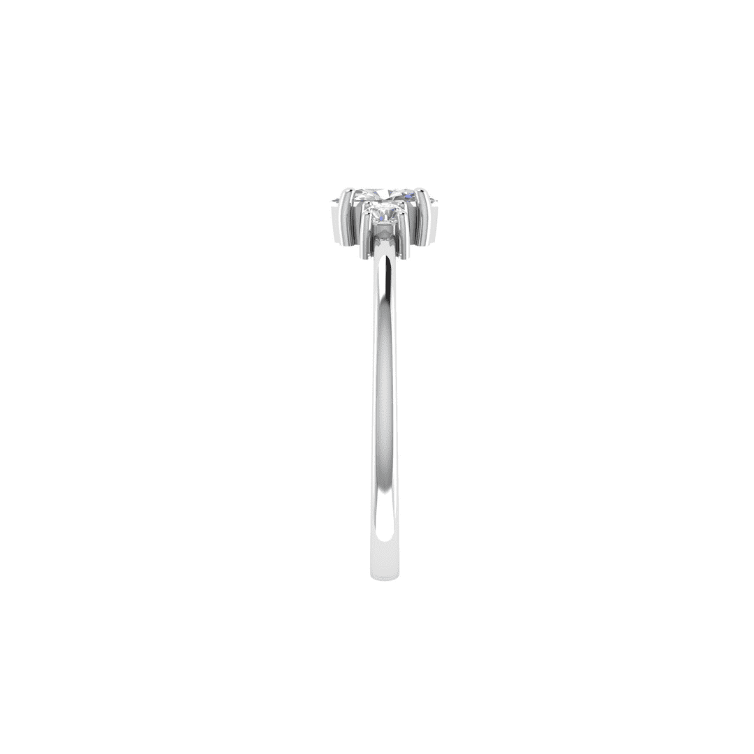 Seravelle Three-Stone Diamond Ring - Image 7