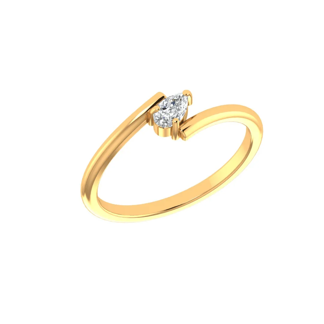 Virelia Solitaire Diamond Ring - Image 1