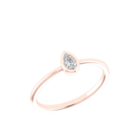 Aurevyn Pear Diamond Ring - Thumbnail Image 8