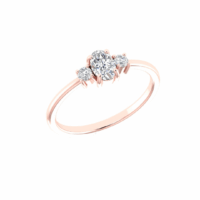 Seravelle Three-Stone Diamond Ring - Thumbnail Image 8