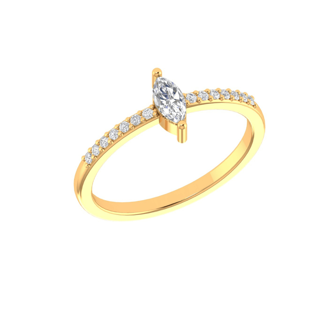 Elvaré Marquise Diamond Ring - Image 1