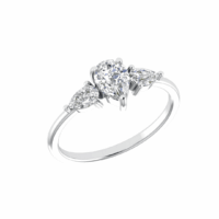 Seravelle Three-Stone Diamond Ring - Thumbnail Image 5