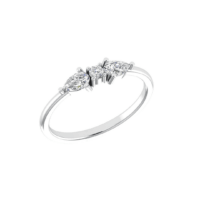 Elvaris Three-Stone Diamond Ring - Thumbnail Image 5