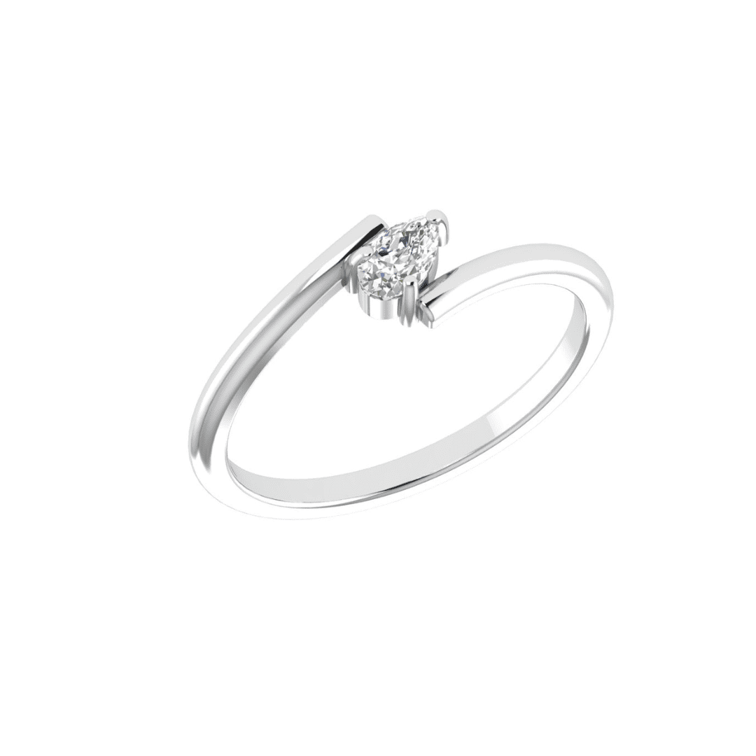 Virelia Solitaire Diamond Ring - Image 5