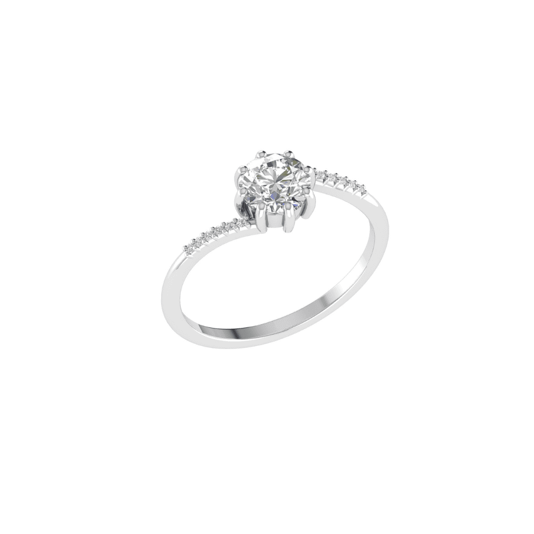 Celestine Bloom Diamond Ring - Image 5