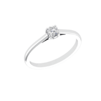 Elaraine Solitaire Diamond Ring - Thumbnail Image 5