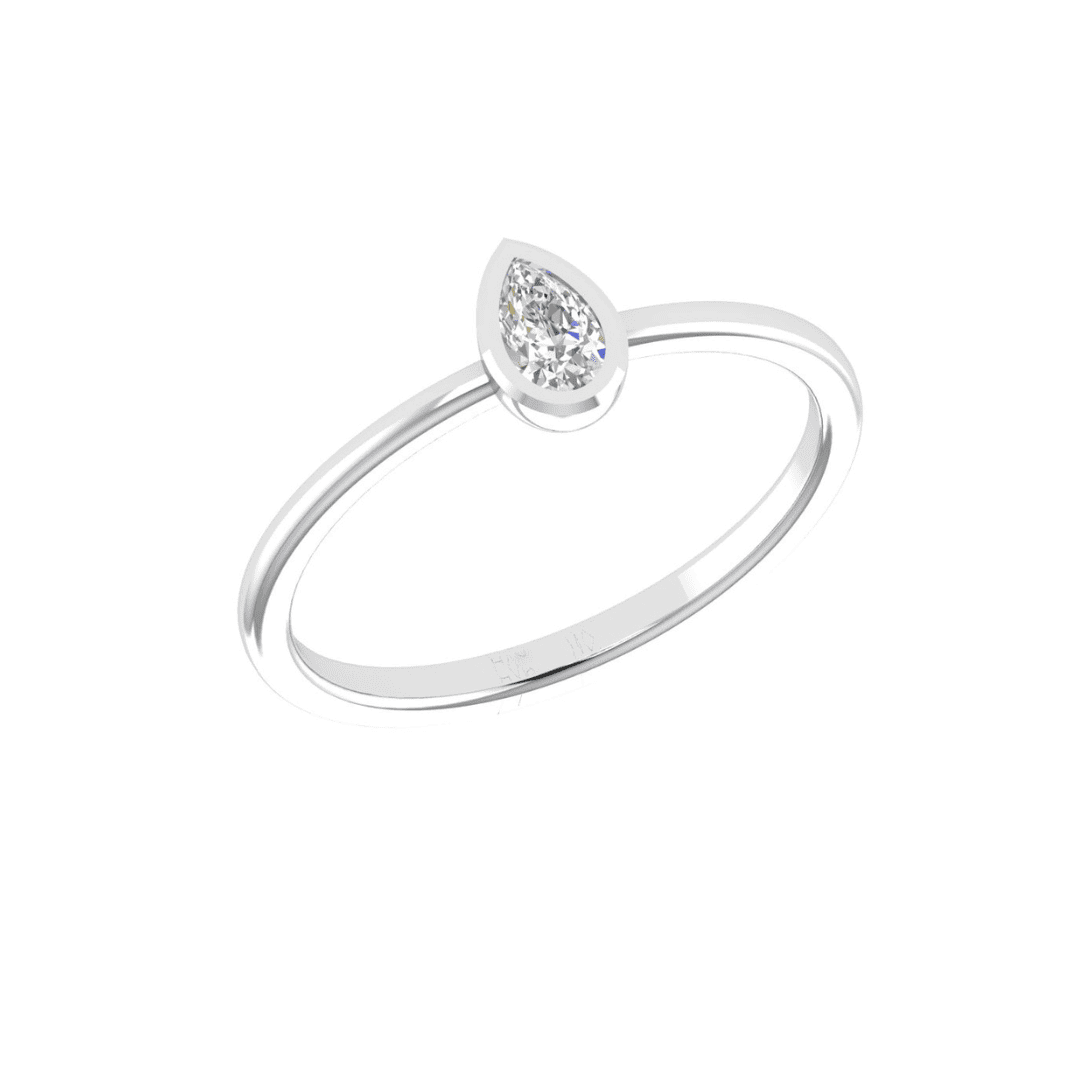 Aurevyn Pear Diamond Ring - Image 5