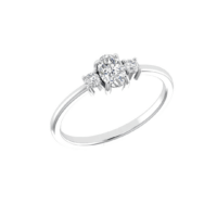 Seravelle Three-Stone Diamond Ring - Thumbnail Image 5