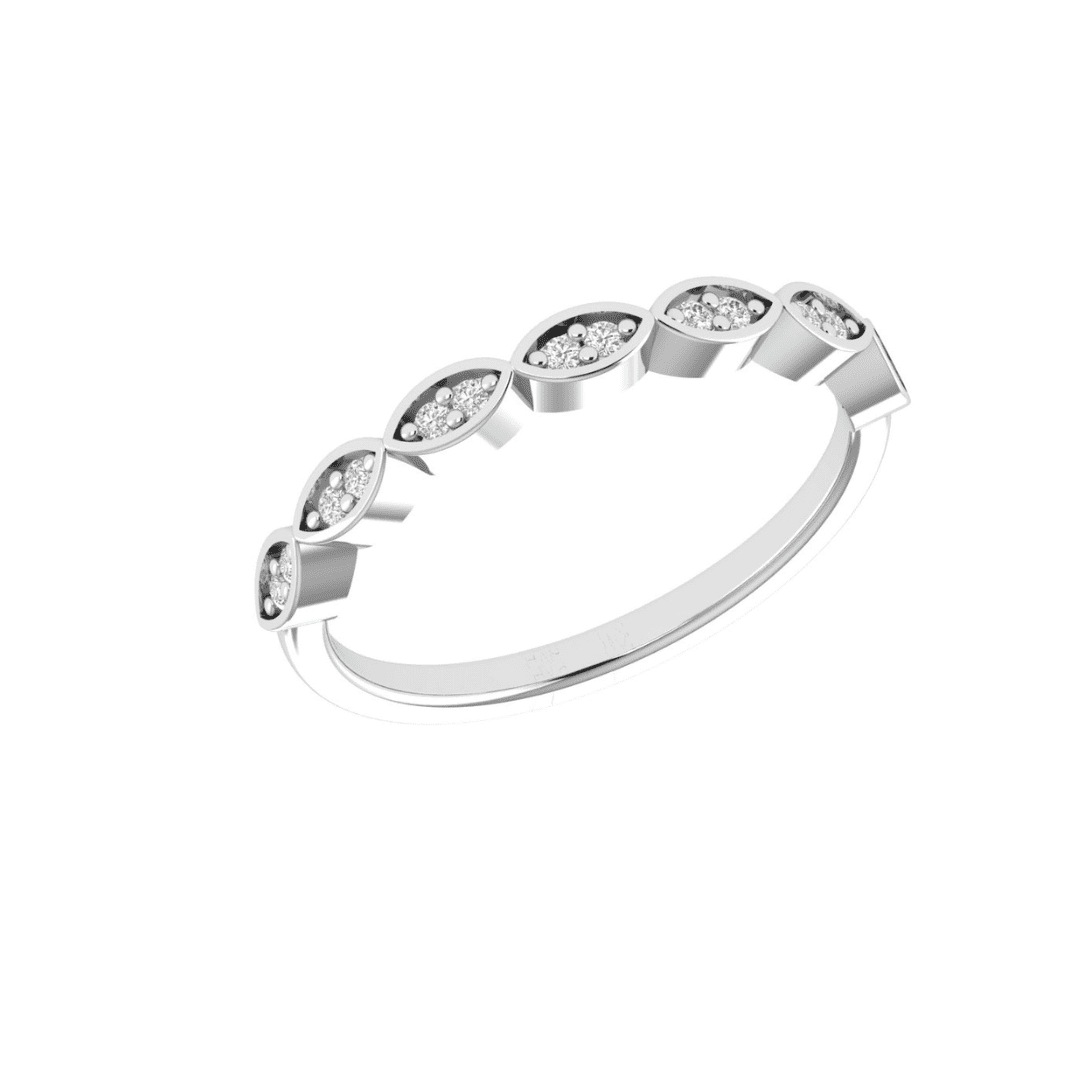 Aurevyn Marquise Diamond Band - Image 5