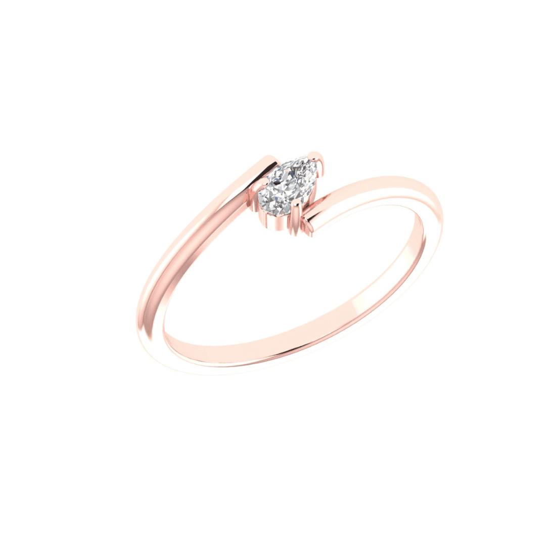 Virelia Solitaire Diamond Ring - Image 8