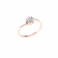 Celestine Bloom Diamond Ring - Thumbnail Image 8