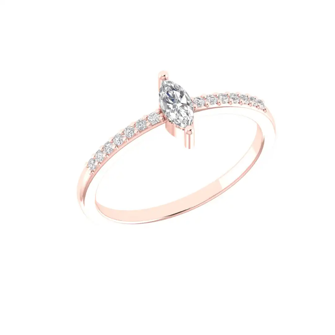 Elvaré Marquise Diamond Ring - Image 8