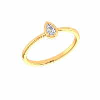 Aurevyn Pear Diamond Ring - Thumbnail Image 1